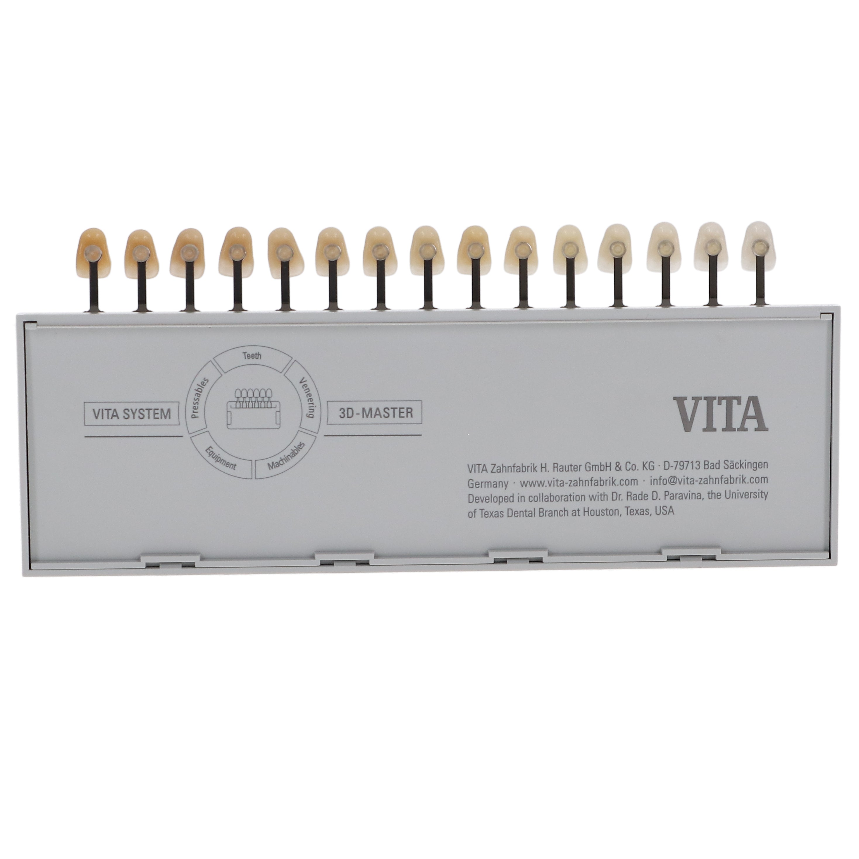 Vident B361 VITA Bleachedguide 3D-Master Dental Shade Guide 29 Levels Vident B361 VITA Bleachedguide 3D-Master Dental Shade Guide 29 Levels